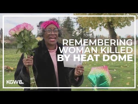 Mother of Portland woman who died in 2021 heatwave returns to honor her memory