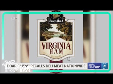 Boar's Head recalls more than 200K pounds of ready-to-eat deli meat