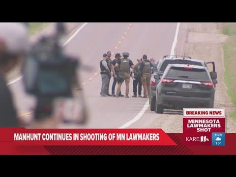 Massive law enforcement presence in Sibley County, near where Boelter's belongings found