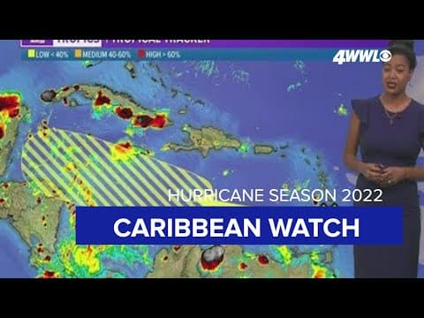 Thursday evening tropical update: Area in Caribbean bears watching