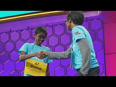 North Texas kid finishes runner-up at Scripps National Spelling Bee