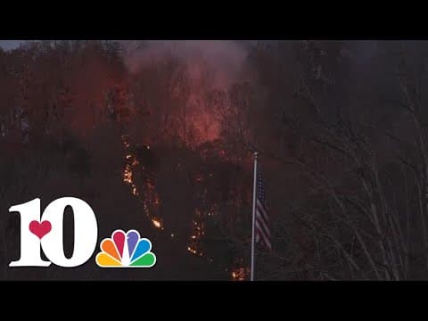 Crews responding after wildfire reported in Union Co., up to 100 acres large at least 65% contained