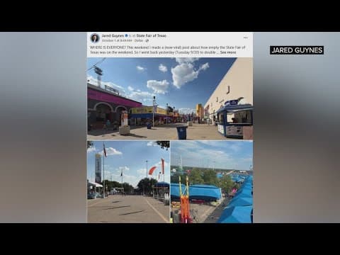 Viral social media posts spark debate over State Fair of Texas attendance and costs