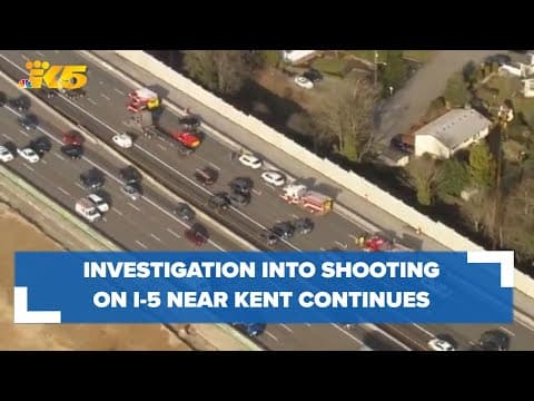 Shooting on I-5 near Kent latest in growing list of road rage investigations statewide