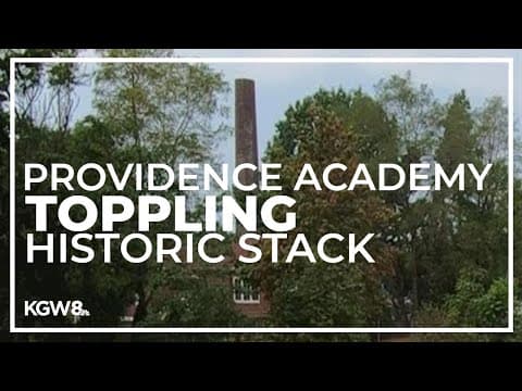 Vancouver's historic Providence Academy smokestack to be dismantled