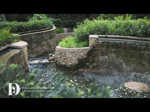 Summer activities at the Dallas Arboretum