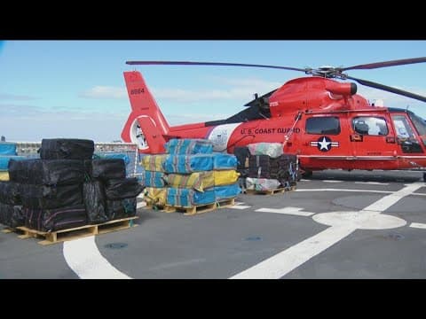 Coast Guard offloads $214 million of pure cocaine in San Diego