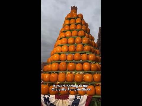 The Circleville Pumpkin Show is back!