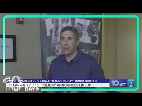 Clearwater Jazz Holiday announces 2024 lineup