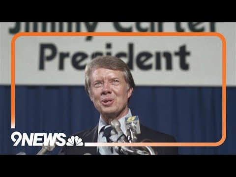 Former President Jimmy Carter being remembered for his impact on the world