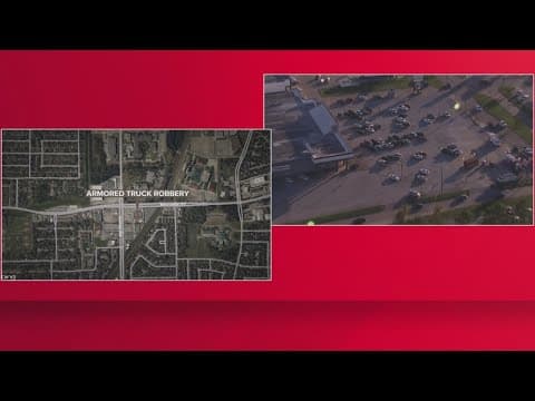 Another armored truck robbed in the Houston area