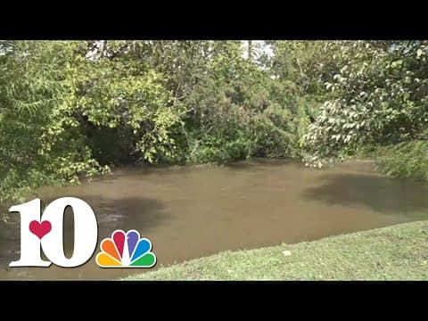 Little Pigeon River seeing high waters in the area