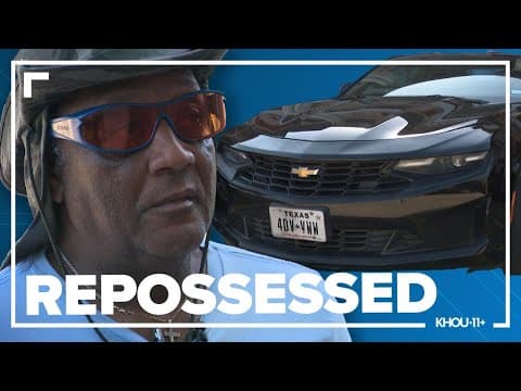 Disabled Houston veteran battles relentless repo errors with license plate mix-up