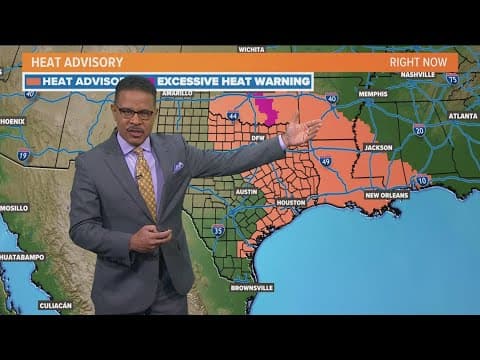 DFW Weather: High temperatures move into the metroplex