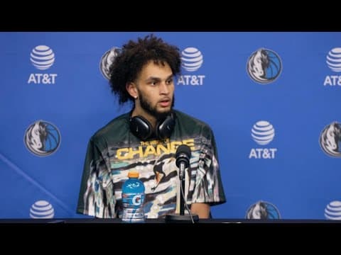 Dallas Mavericks vs. Utah Jazz | Dereck Lively full postgame presser