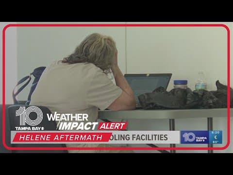 Tampa Bay opens cooling stations for residents without power after Helene