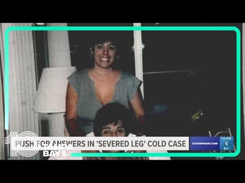 Florida nonprofit renews push for answers in 'severed leg' cold case