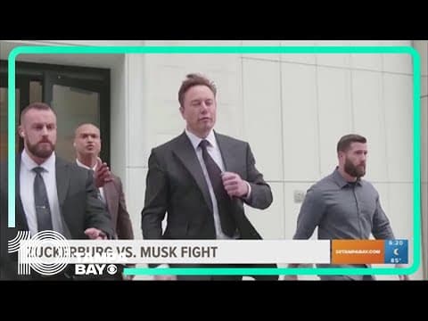 Musk says his cage fight with Zuckerberg will be streamed on X