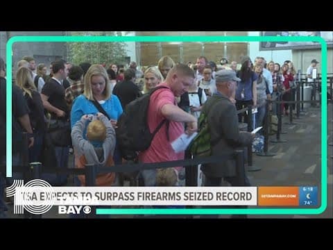 TSA: Number of guns found at checkpoints could break records this year