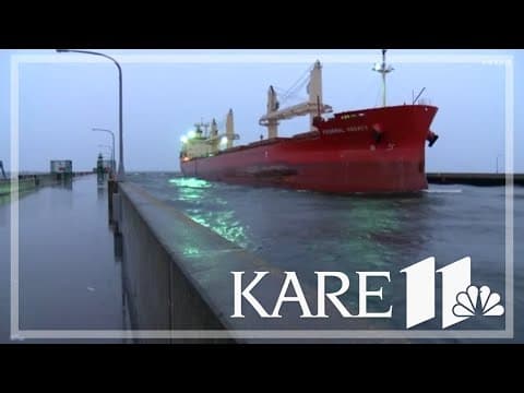 Twin Ports celebrates first 'saltie' arrival of 2025