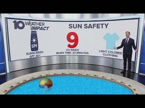 Sun safety tips to remember during the summer season