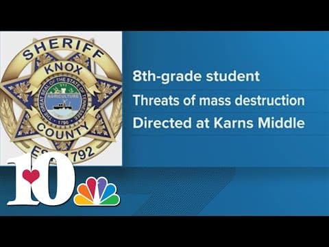 KCSO: Eighth grader arrested for threatening Karns Middle School