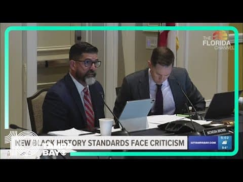 New Black history teaching standards face criticism