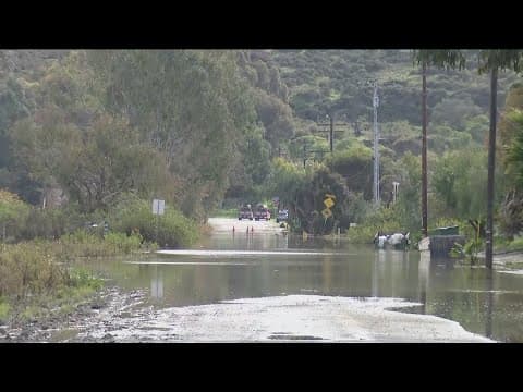 Rain causes flooding, increased sewage in Tijuana River Valley