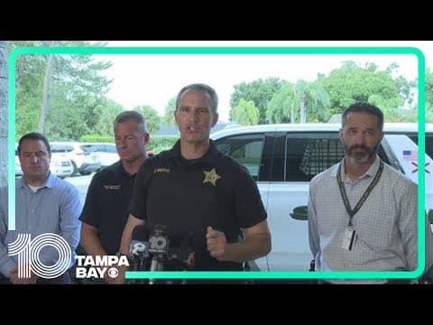 'That suspect got what he deserved': Sheriff Chris Nocco says detective shot as suspect who tried to