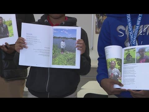 Anacostia High School students publish book about the environment