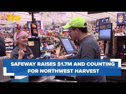 Safeway raises $1.7M and counting for Northwest Harvest