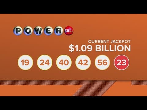 No Powerball jackpot winners on Monday