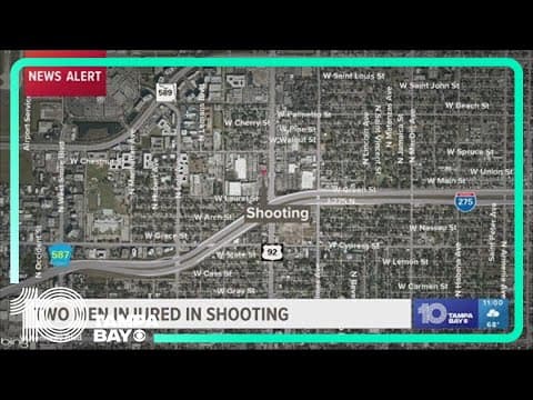 Police investigate shooting in Tampa that left 2 hurt