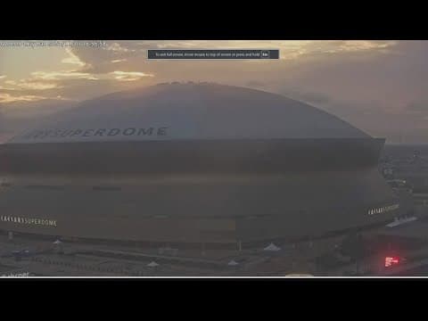 Superdome honors late WWL Louisiana anchor Eric Paulsen