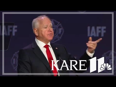 Walz: Kamala Harris will make it easier for unions to organize with the PRO Act