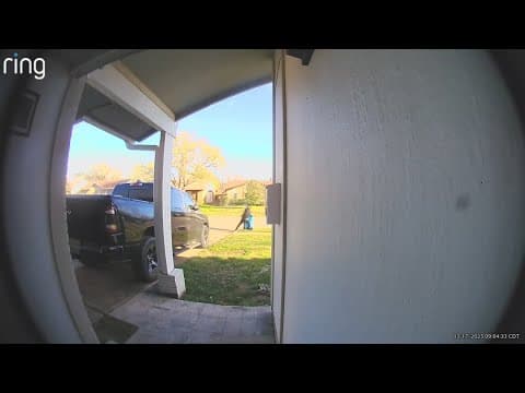 Lewisville police release video of man shooting into home