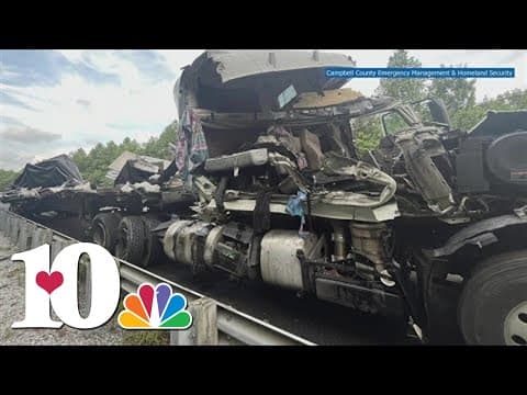 THP investigating after crash on I-75 in Campbell County that closed a lane of traffic