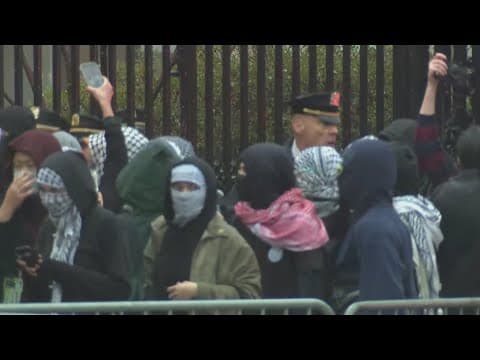 New York college library evacuated due to fake bomb threat during pro-Palestinian sit-in