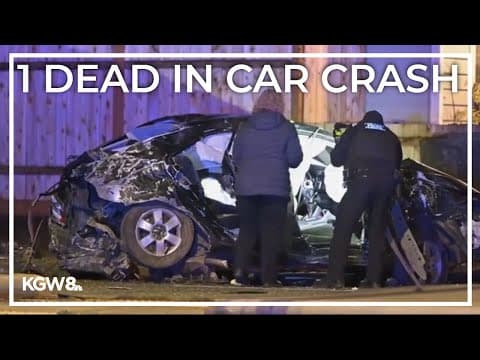 1 person dead after North Portland crash