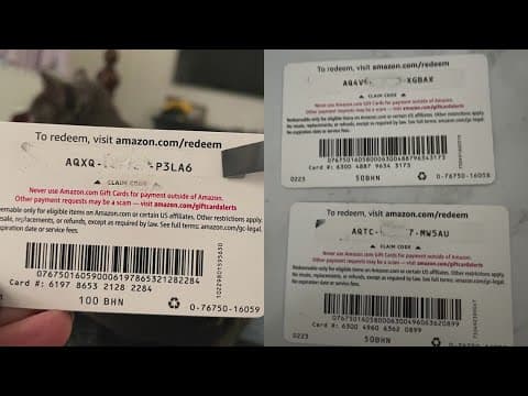 Houston grandmother out hundreds of dollars after gift cards she bought were worthless