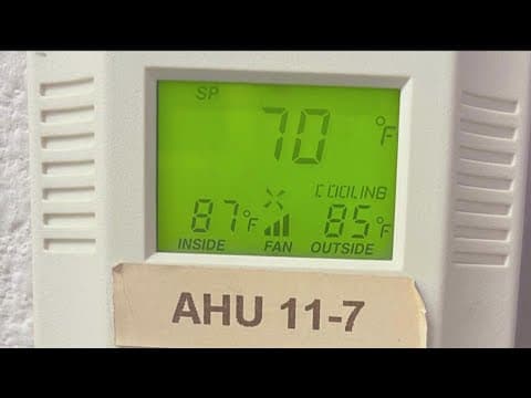 Sweltering conditions for students with no A/C in Rancho Bernardo classrooms