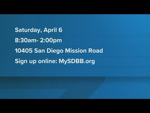 The importance of donating blood and details on the SD City Firefighters blood drive