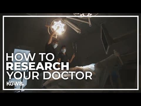 How patients can research their doctors