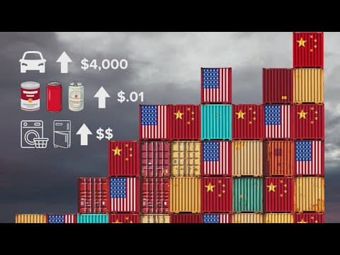 Tariffs could increase the prices of these goods as Trump continues negotiations