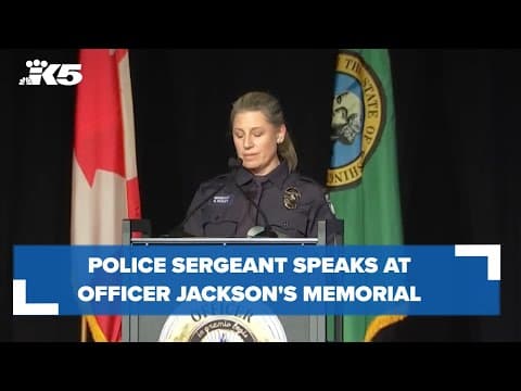 Remembering Officer Jackson: Sergeant Robin Peacy