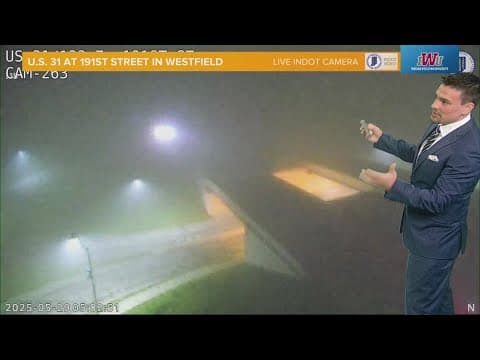 Tracking fog | Low visibility across Indiana Thursday morning