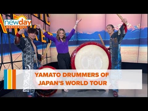 Yamato drummers of Japan stop in Seattle on their world tour - New Day NW