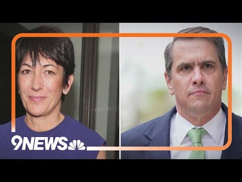 Justice Department interviews Jeffrey Epstein accomplice Ghislaine Maxwell