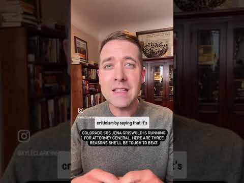 Why Jena Griswold will be Tough to Beat for Colorado Attorney General