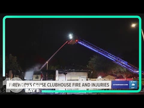 Hillsborough County Fire Rescue works 7 fires from fireworks